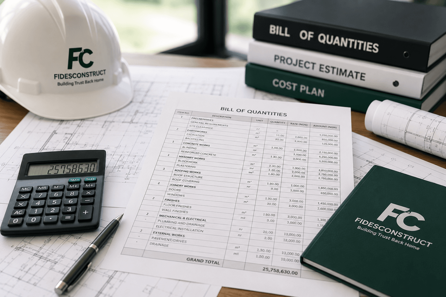 Bills of Quantities